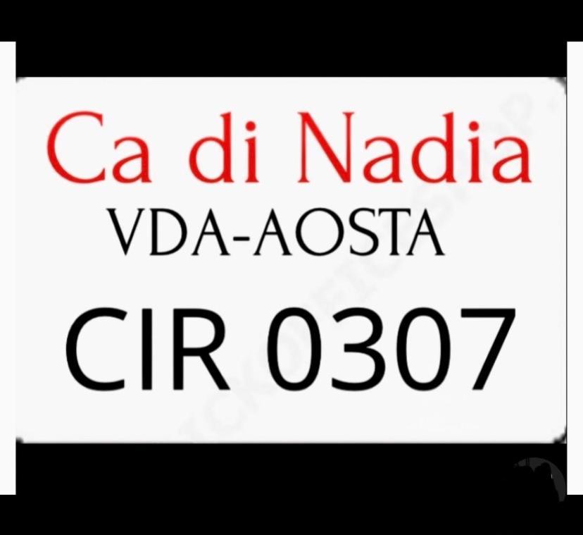 Ca Di Nadia Villa Aosta Buitenkant foto